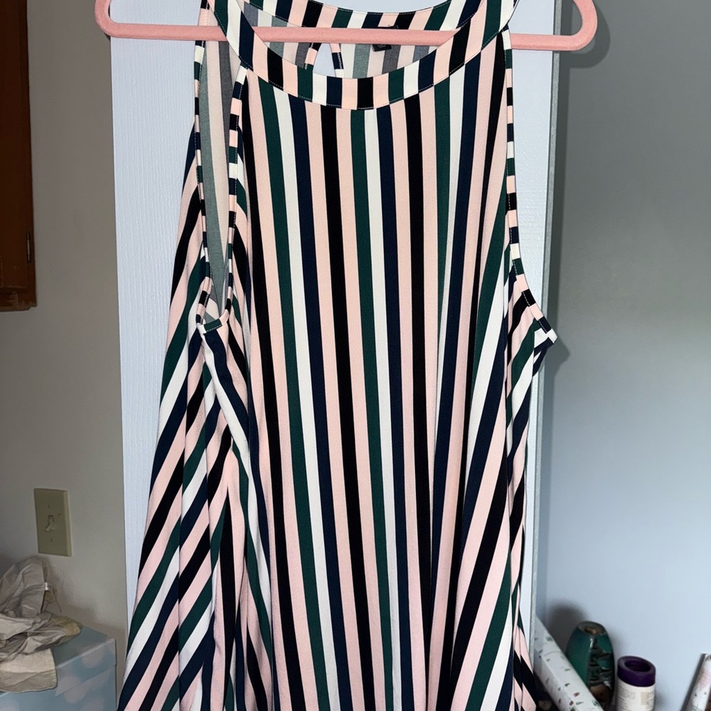 Torrid Striped Sleeveless Top